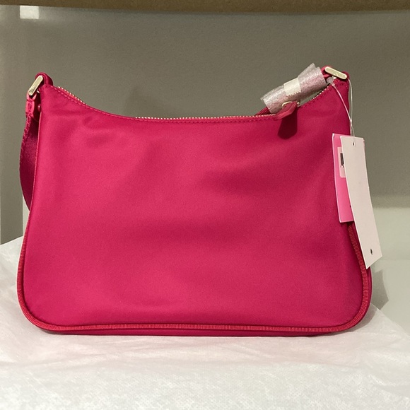 2-8 Kate spade shoulder bag purse hot pink - Picture 4 of 13